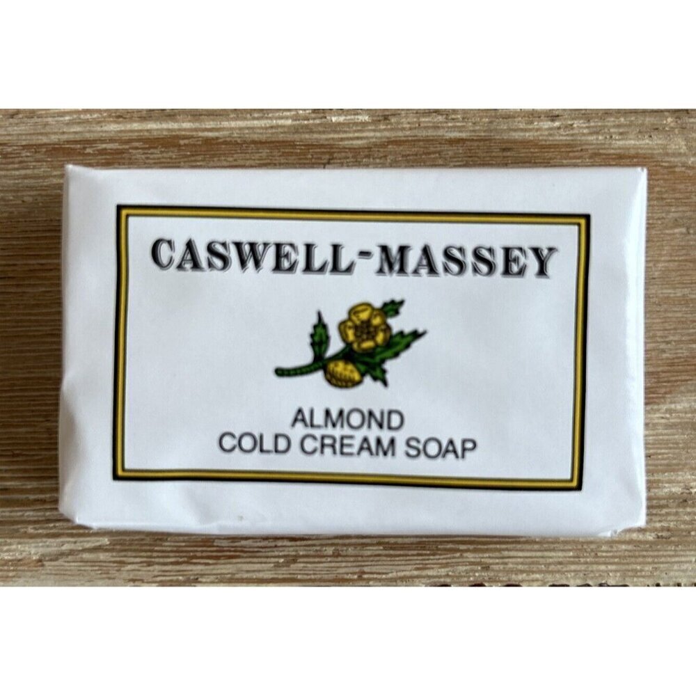 Caswell-Massey Almond Cold Cream Bath Soap Travel Size NEW Cleanser Cleansing